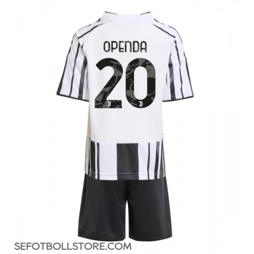 Juventus Lois Openda #20 Replika babykläder Hemmaställ Barn 2025-26 Kortärmad (+ korta byxor)